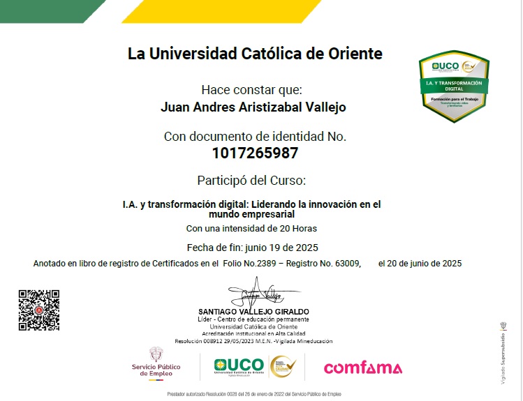 I.A Transformacion